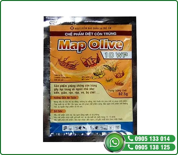 Sản phẩm Map Olive 10WP — Diệt Mối HPH - Công Ty TNHH MTV Diệt Mối HPH — MST 0401841296