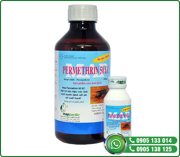 Sản phẩm PERMETHRIN 50 EC (ANH) — Diệt Mối HPH - Công Ty TNHH MTV Diệt Mối HPH — MST 0401841296