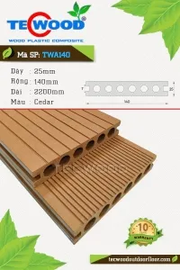 Sản phẩm san go tecwood twa140 cedar1730970316_thumb — Công Ty TNHH Đầu Tư Kiến Mộc Phát — MST 0401848816