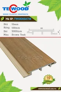 Sản phẩm tam op go nhua tecwood tw100asa t16 mau brown teak1777090161_thumb — Công Ty TNHH Đầu Tư Kiến Mộc Phát — MST 0401848816