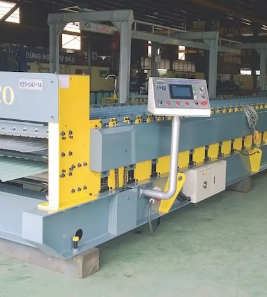 Sản phẩm Ruby 11rib Roofing and LaFond Roofing_ameco.vn_Double Layer Roll Forming Machine 540x600 — Cơ Khí Chế Tạo T.T.MEC - Công Ty TNHH Cơ Khí & Chế Tạo Máy T.T.MEC — MST 0401850491