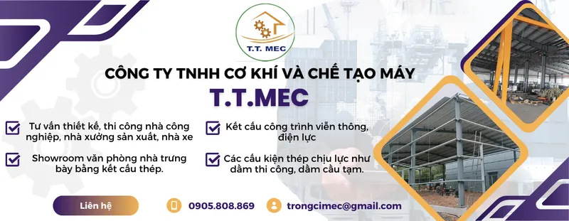 Sản phẩm Tu van thiet ke thi cong nha cong nghiep nha xuong san xuat nha xe Showroom van phong nha trung bay bang ket cau thep. Ket cau cong trinh vien thong dien luc tru anten tu 1 — Cơ Khí Chế Tạo T.T.MEC - Công Ty TNHH Cơ Khí & Chế Tạo Máy T.T.MEC — MST 0401850491