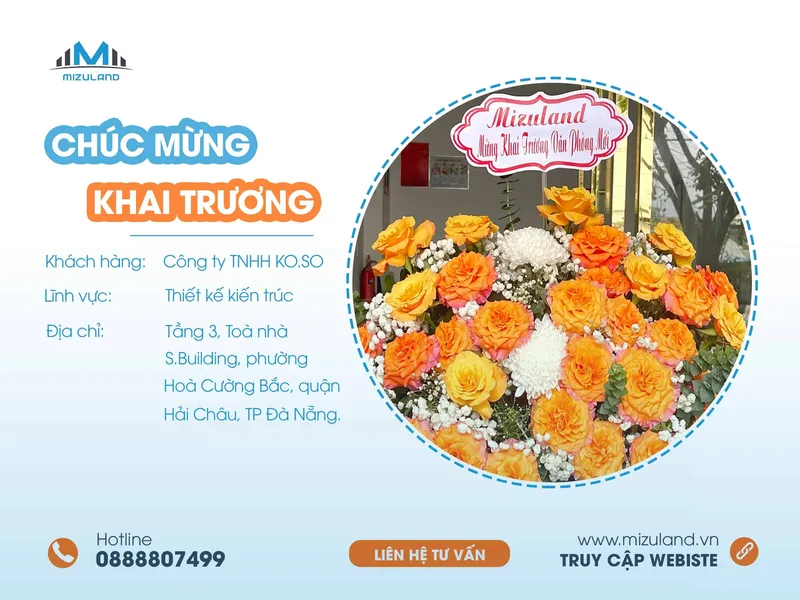 Sản phẩm koso khai truong van phong moi tai da nang — Công ty TNHH LLC Mizuki — MST 0401851752