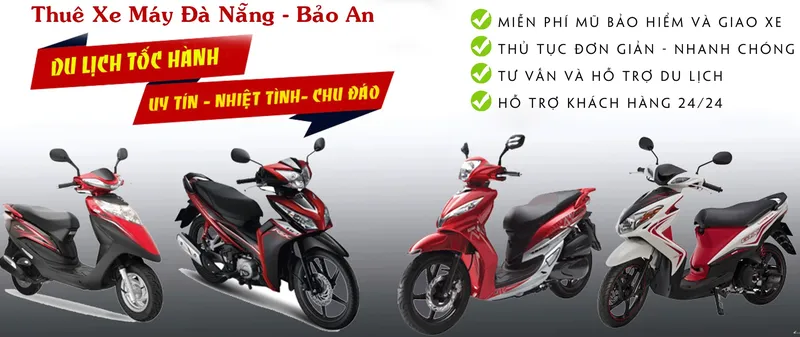 Sản phẩm thue xe may da nang bao an — Công Ty TNHH MTV Du Lịch Bảo Long An — MST 0401855570