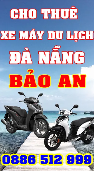Sản phẩm thue xe may da nang bao an2 — Công Ty TNHH MTV Du Lịch Bảo Long An — MST 0401855570