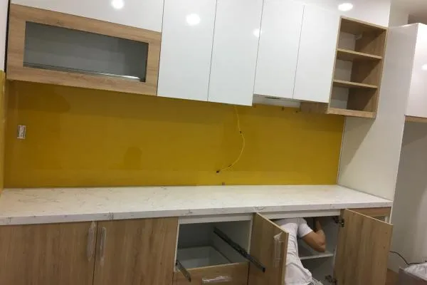 Sản phẩm 12 thi cong bep tai chung cu muong thanh da nang — Công Ty Cổ Phần Niên Đại Phát — MST 0401868844