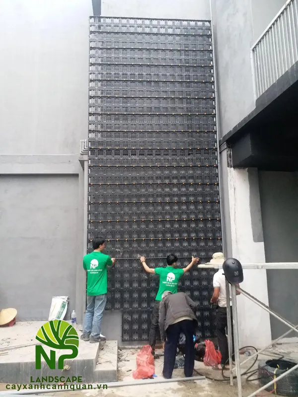 Sản phẩm Thi cong tuong cay xanh 0935.351 5 — Công Ty TNHH Cảnh Quan NP — MST 0401877905