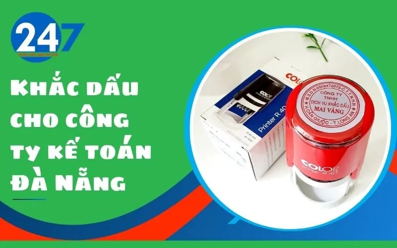 Sản phẩm Khắc dấu cho công ty kế toán Đà Nẵng — Công Ty TNHH MTV Kinh Doanh Đại Vũ Gia — MST 0401878144