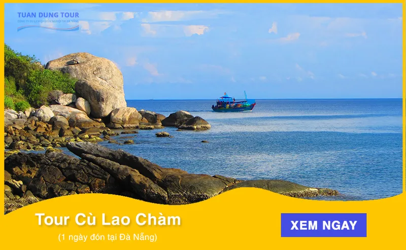 Sản phẩm tour cu lao cham 1 ngay 1 — Công Ty TNHH Dịch Vụ Du Lịch Tuấn Dung — MST 0401883722