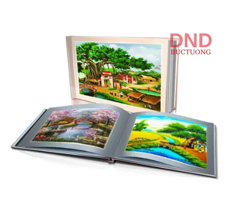 Sản phẩm tranh dan tuong dong que 5 — Công Ty TNHH MTV Bức Tường DND — MST 0401903908