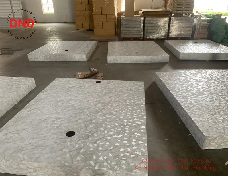 Sản phẩm hoan thien cong trinh giay dan tuong tai kcn dien nam dien ngoc 6 — Công Ty TNHH MTV Bức Tường DND — MST 0401903908