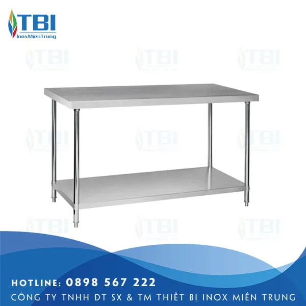 Sản phẩm ban inox 2 tang phang 7 — Công Ty TNHH ĐT SX Và TM Thiết Bị Inox Miền Trung — MST 0401928638