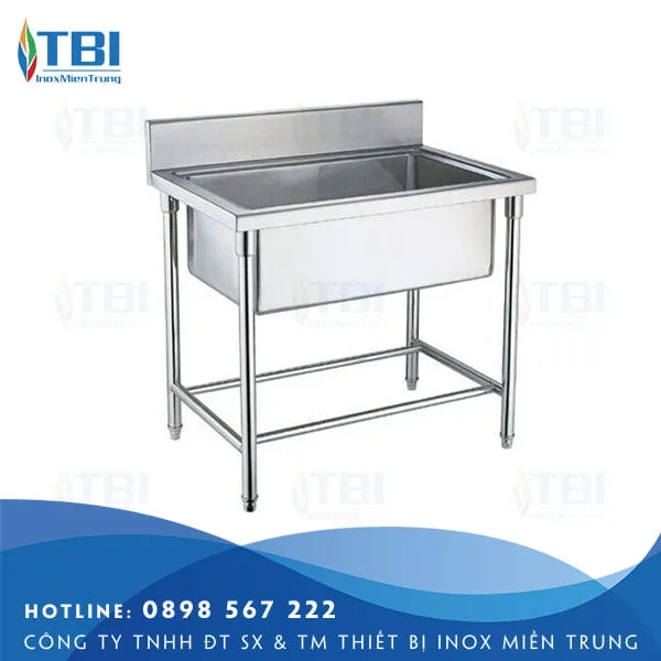 Sản phẩm chau rua 1 o lon 6 — Công Ty TNHH ĐT SX Và TM Thiết Bị Inox Miền Trung — MST 0401928638