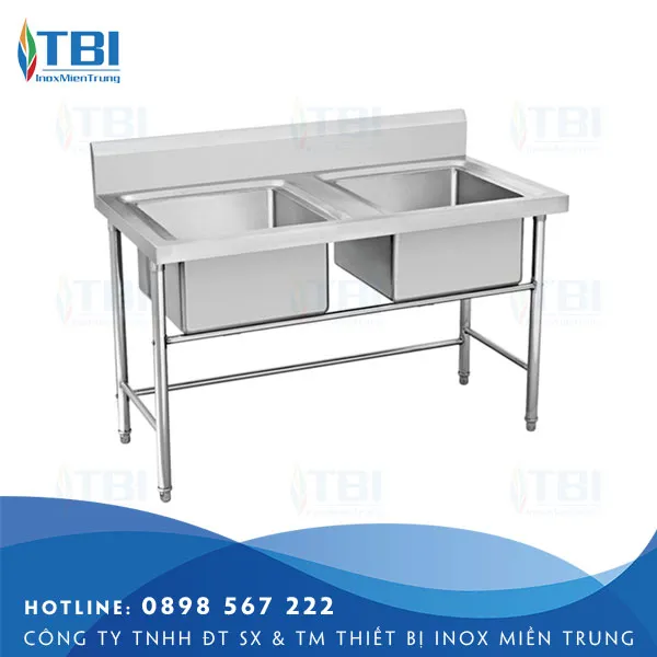 Sản phẩm chau rua 2 o 9 — Công Ty TNHH ĐT SX Và TM Thiết Bị Inox Miền Trung — MST 0401928638