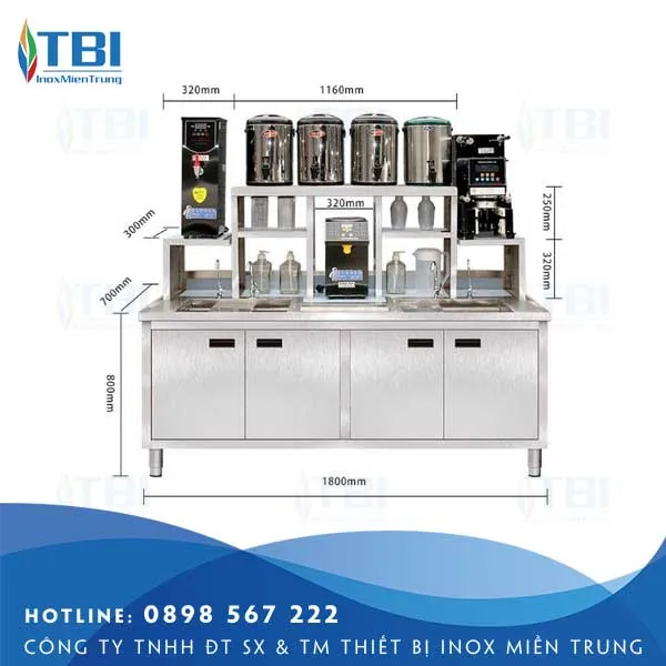 Sản phẩm quay bar quay pha che inox 8 — Công Ty TNHH ĐT SX Và TM Thiết Bị Inox Miền Trung — MST 0401928638