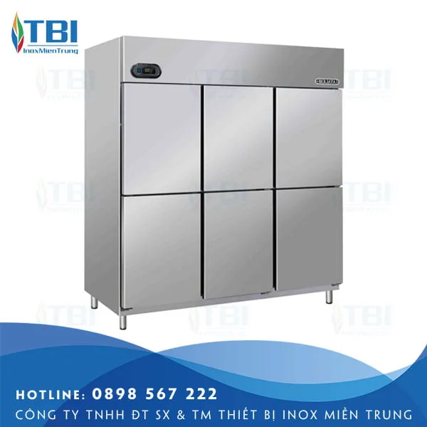 Sản phẩm tu mat 6 canh 8 — Công Ty TNHH ĐT SX Và TM Thiết Bị Inox Miền Trung — MST 0401928638