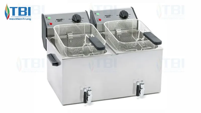 Sản phẩm chi tiet ve bep chien nhung doi de ban deep fryer inoxmientrung — Công Ty TNHH ĐT SX Và TM Thiết Bị Inox Miền Trung — MST 0401928638