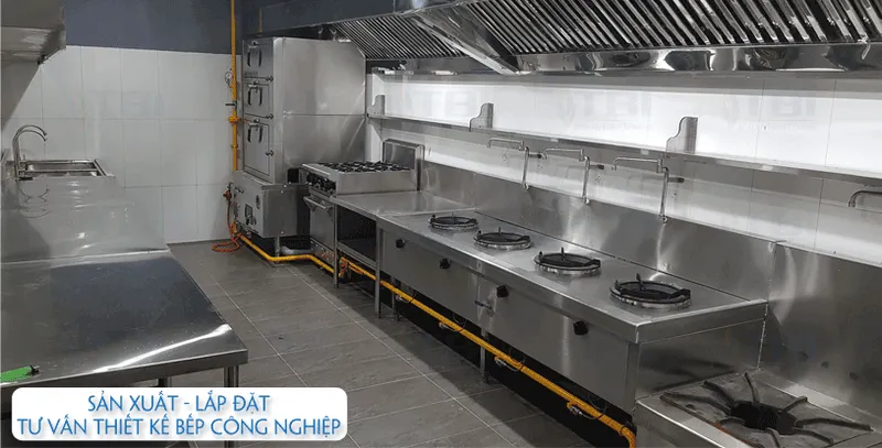 Sản phẩm tu van thiet ke bep cong nghiep — Công Ty TNHH ĐT SX Và TM Thiết Bị Inox Miền Trung — MST 0401928638