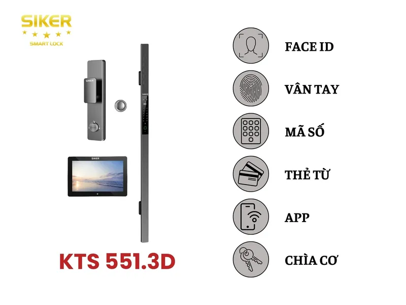 Sản phẩm khoa thong minh siker kts 551.3d — Công Ty TNHH MTV Siker Việt Nam — MST 0401955906