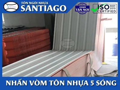 Sản phẩm chan vom ton nhua 5 song 4412 — Công Ty TNHH Tôn Ngói Nhựa Santiago — MST 0401985410