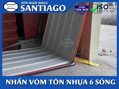 Sản phẩm chan vom ton nhua 6 song 4061 — Công Ty TNHH Tôn Ngói Nhựa Santiago — MST 0401985410
