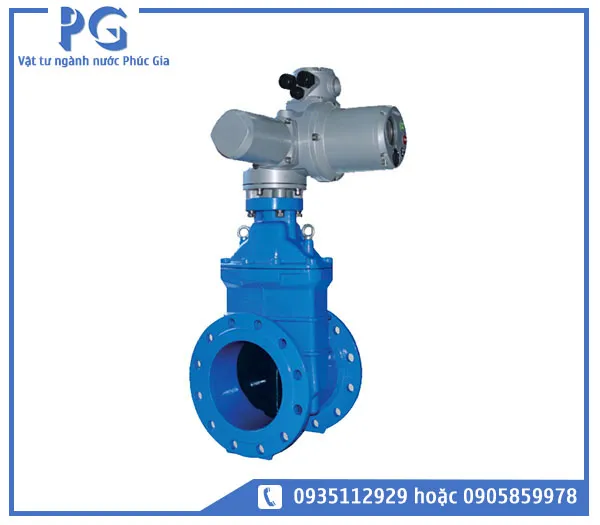 Sản phẩm van cong dong co dien — Vật Tư Ngành Nước Phúc Gia - Công Ty TNHH Vật Tư Kỹ Thuật Phúc Gia — MST 0402004011