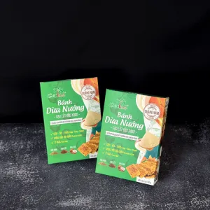 Sản phẩm banh dua nuong gao lut bao linh dau xanh 300x300 — Công Ty TNHH Thương Mại Và Du Lịch Dotravel — MST 0402016144