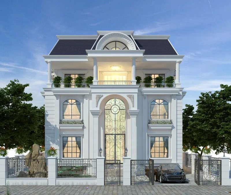 Sản phẩm biet thu tan co dien 6 — Thiết Kế Và Xây Dựng Đại Hưng - Công Ty TNHH Xây Dựng Và Đầu Tư Thương Mại Đại
Hưng — MST 0402024025