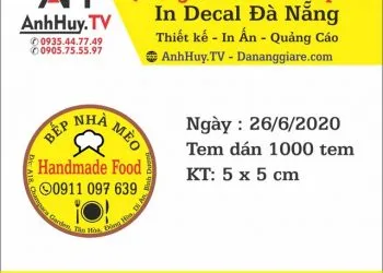 Sản phẩm in tem nhan dan decal tai da nang anhhuy tv 2 350x250 — Làm Bảng Hiệu Quảng Cáo Đà Nẵng - Công Ty TNHH Quảng Cáo Anh Huy TV — MST 0402052015