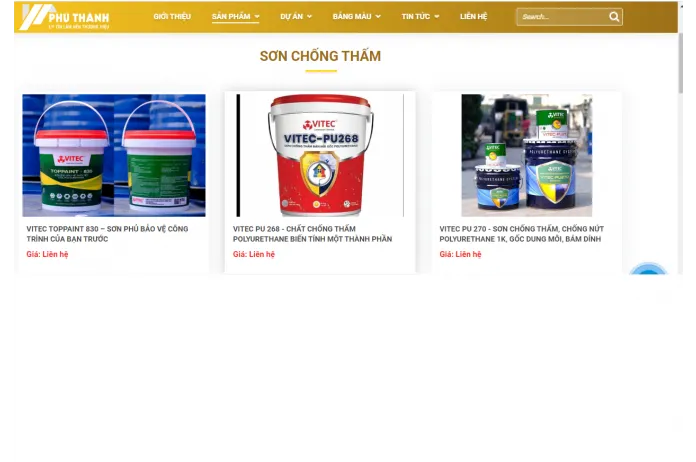 Sản phẩm 348x231ban vat lieu chong tham tai da nang 1660552707 — Công Ty TNHH Xây Dựng Và Dịch Vụ Phú Thành — MST 0402057341