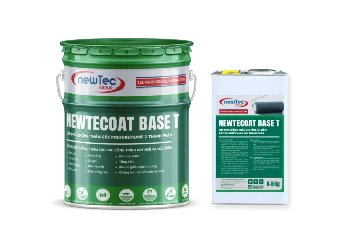 Sản phẩm 348x231newtecoat base t chong tham cao cap goc polyurethane hai thanh phan 1778228269 — Công Ty TNHH Xây Dựng Và Dịch Vụ Phú Thành — MST 0402057341