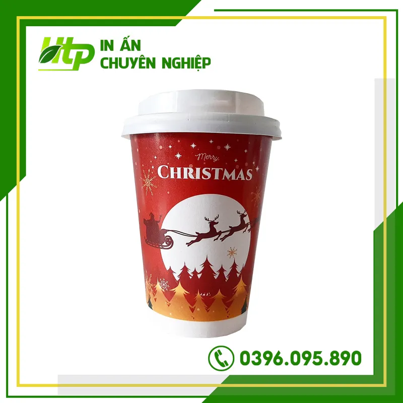 Sản phẩm ly giay noel 06 — Công Ty TNHH Sản Xuất Thương Mại Khuê Trần — MST 0402062214