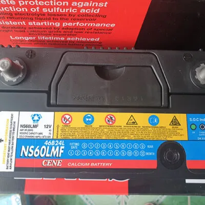 Sản phẩm ac quy cene 12v 45ah ns60ls 400x400 — Công Ty TNHH Năng Lượng Xanh Hải Đăng — MST 0402067438