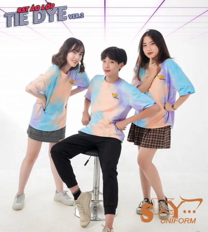 Sản phẩm ao lop tie dye 718x800 — Đồng Phục Sky - Công Ty TNHH SKY UNIFORM Việt Nam — MST 0402098161