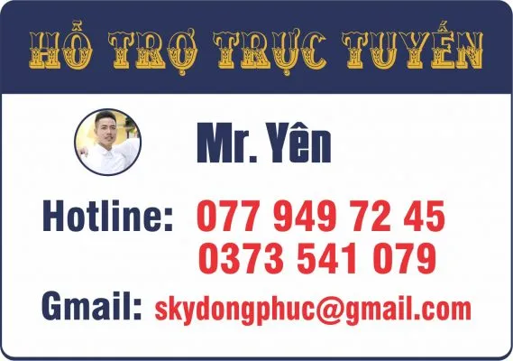 Sản phẩm liên hệ 569x400 — Đồng Phục Sky - Công Ty TNHH SKY UNIFORM Việt Nam — MST 0402098161