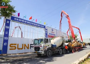 Sản phẩm Dufago dong hanh du an Sun Cora Tower 8 350x250 — Công Ty TNHH Một Thành Viên Bê Tông DUFAGO — MST 0402099824
