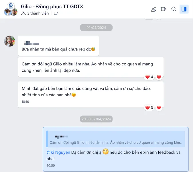 Sản phẩm screenshot_1747796867 — Công Ty TNHH Gilio — MST 0402151947