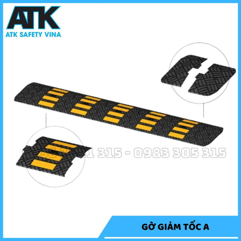 Sản phẩm Gờ giảm tốc A_1710840245 — Thiết Bị An Toàn Giao Thông Safety Vina - Công Ty TNHH ATK Safety Vina — MST 0402154169