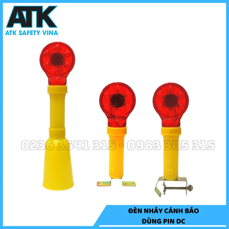Sản phẩm Đèn nháy cảnh báo dùng DC_1710839660 — Thiết Bị An Toàn Giao Thông Safety Vina - Công Ty TNHH ATK Safety Vina — MST 0402154169