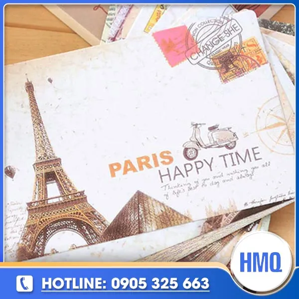 Sản phẩm buu thiep — In ấn Tem Nhãn Hoàng Minh Quốc - Công Ty TNHH Hoàng Minh Quốc — MST 0402157811