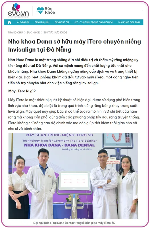 Sản phẩm bao eva noi ve nha khoa dana uy tin da nang — Công Ty TNHH Nha Khoa Dana — MST 0402161656