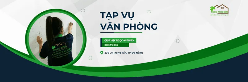 Sản phẩm Tap vu van phong ngoc an nhien 1024x341 1 — Công Ty TNHH Vệ Sinh Ngọc An Nhiên — MST 0402223895