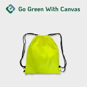 Sản phẩm Balo day rut PE Xanh neon 300x300 — Công Ty TNHH Vải Giầy Thanh Cường — MST 0500432287