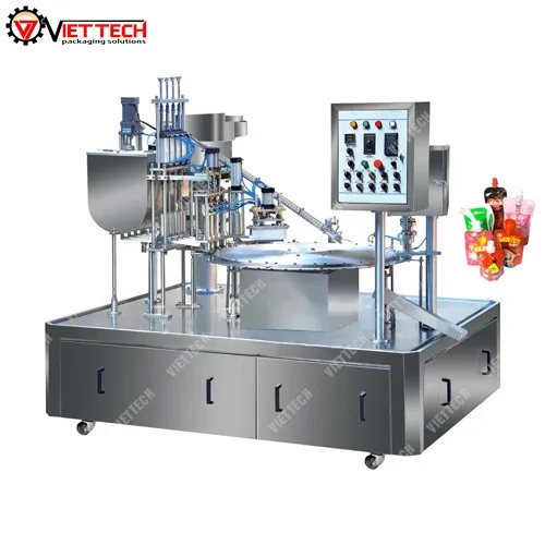 Sản phẩm may chiet rot van nap tui thach — Máy Đóng Gói Việt Anh - Công Ty TNHH Công Nghệ Máy Việt Anh — MST 0500499965