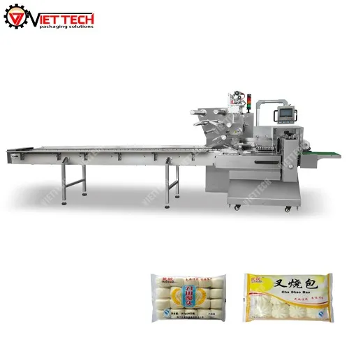 Sản phẩm may dong goi banh bao 590 — Máy Đóng Gói Việt Anh - Công Ty TNHH Công Nghệ Máy Việt Anh — MST 0500499965