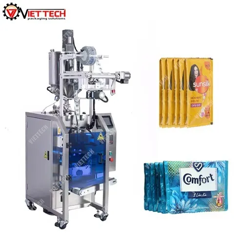 Sản phẩm may dong goi nuoc xa dau goi — Máy Đóng Gói Việt Anh - Công Ty TNHH Công Nghệ Máy Việt Anh — MST 0500499965