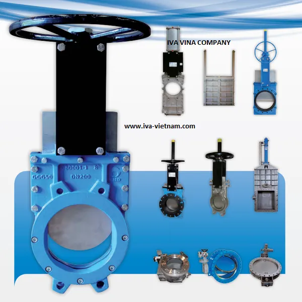 Sản phẩm CMO_knife gate valve penstock square gate valve iva vietnam — Công ty TNHH Tập Đoàn Quốc Tế Vũ Anh — MST 0500571393