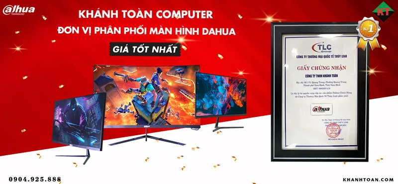 Sản phẩm man hinh dahua web202462292236 — Công Ty TNHH Khánh Toàn — MST 0600297419