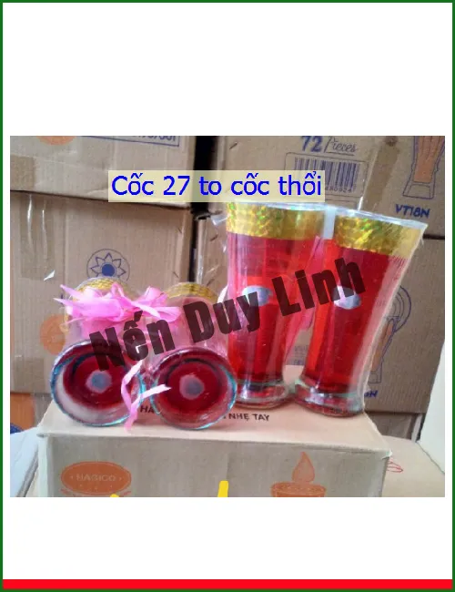 Sản phẩm 27 to — Nến Duy Linh - Công Ty TNHH Duy Linh — MST 0600387408