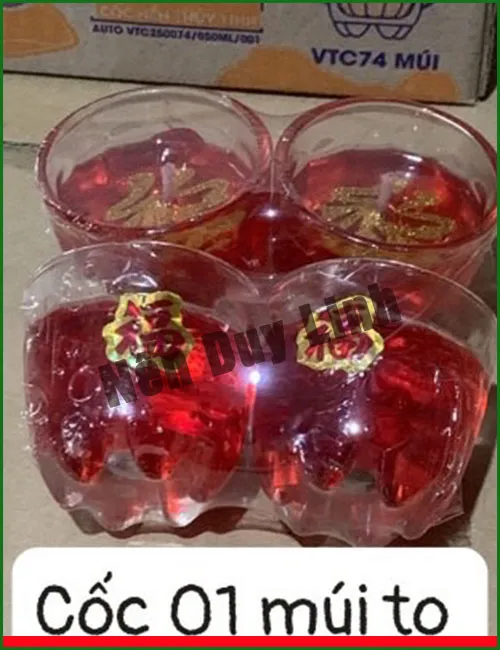 Sản phẩm COC 1 MUI TO — Nến Duy Linh - Công Ty TNHH Duy Linh — MST 0600387408